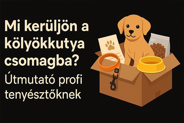 Kölyökkutya csomag
